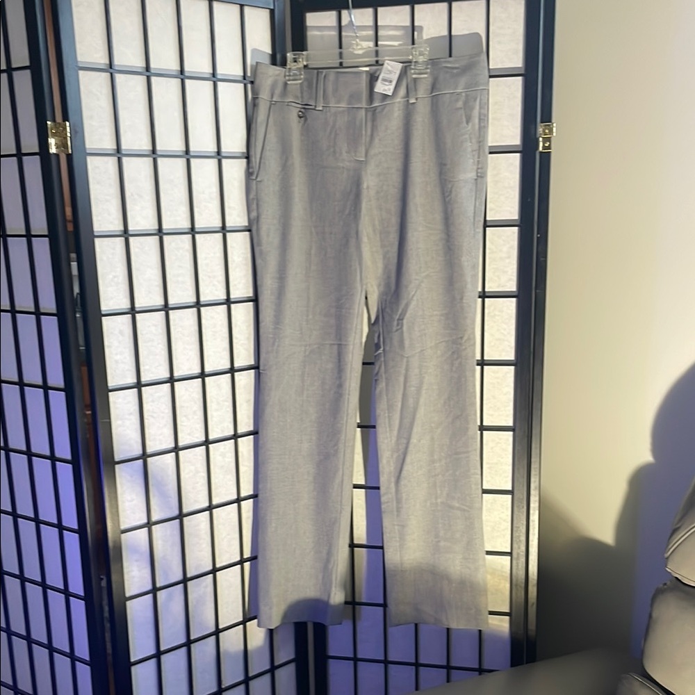LOFT Gray Women's Trousers